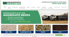 Desktop Screenshot of aggregateexpress.com